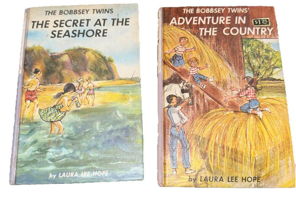 The Bobbsey Twins Books 2 & 3, 1961-2, Hard Cover, Illustrated, VintageT